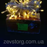 Светодиодная гирлянда 100Led желтая