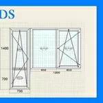 ОКНА WDS БАЛКОННЫЕ