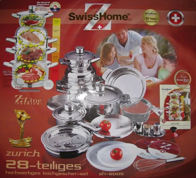 Swiss Home Набор посуды 28 предметов