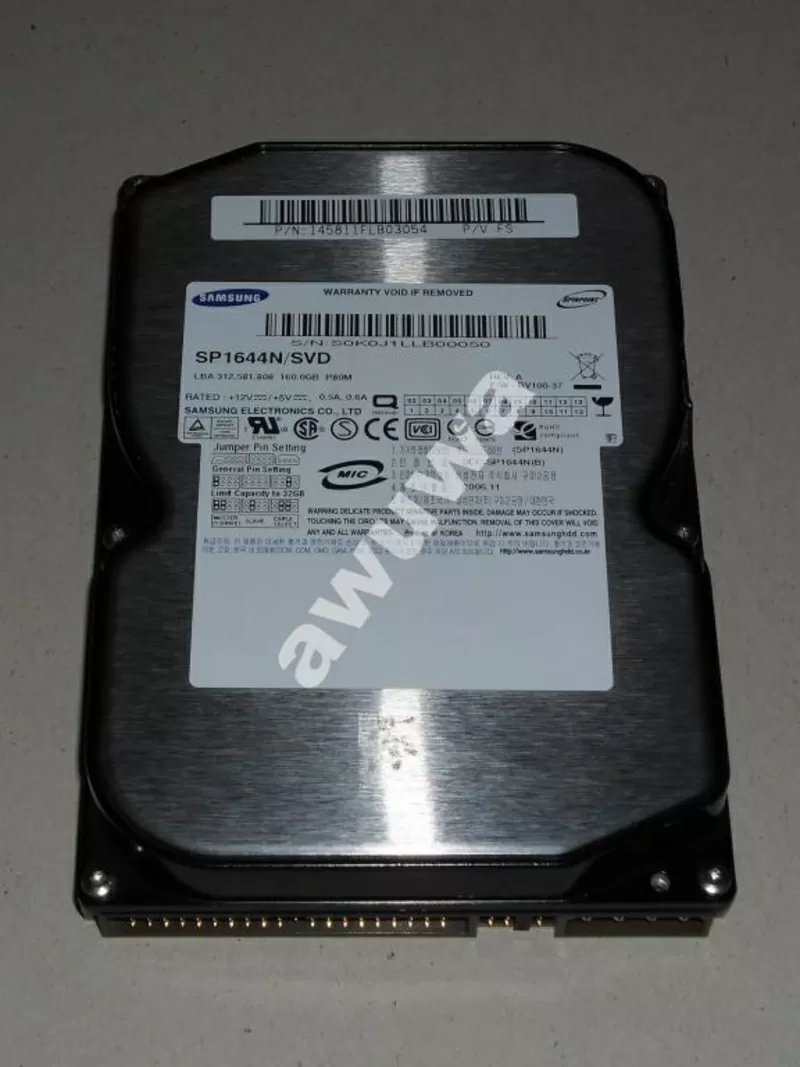 Жесткий диск,  винчестер,  HDD,  IDE,  160GB