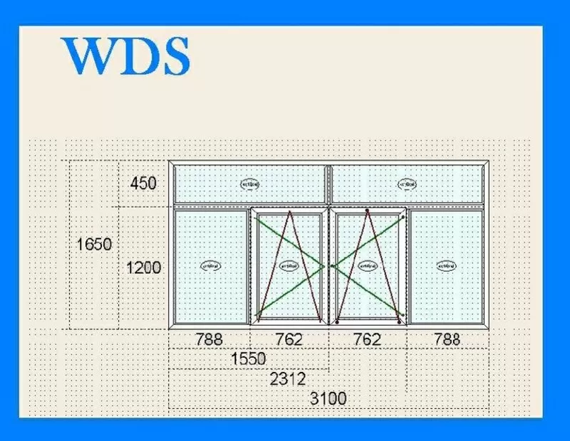 Металлопластиковые окна WDS 4