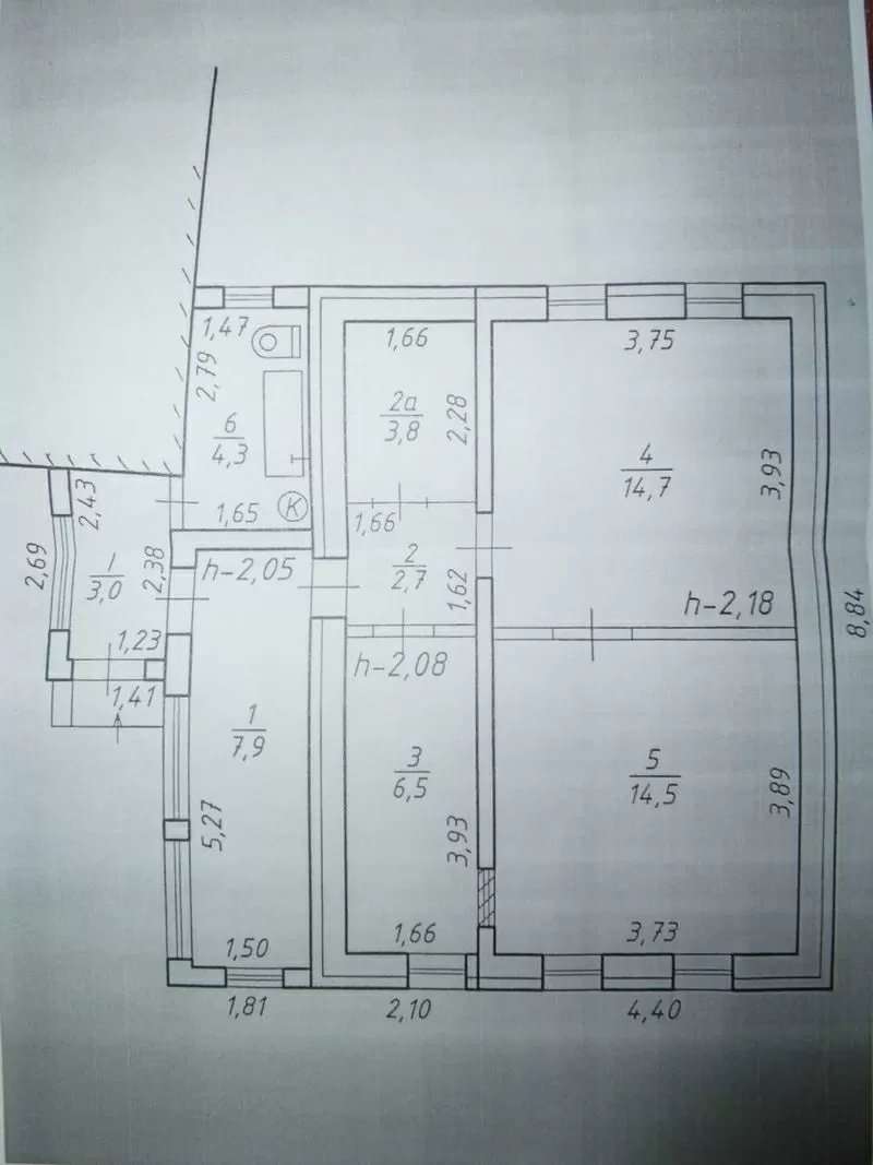 Продам дом,  гараж,  летняя кухня,  с. Бездрык,  или обменяю Торг