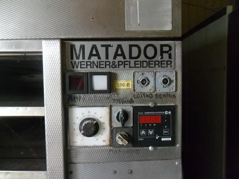 Печь хлебопекарская подовая Werner&Pfleiderer Matador MD121 б/у 3