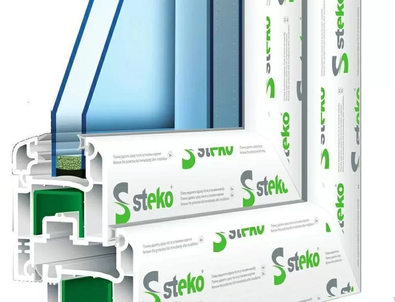 Металлопластиковые окна “Steko” 3