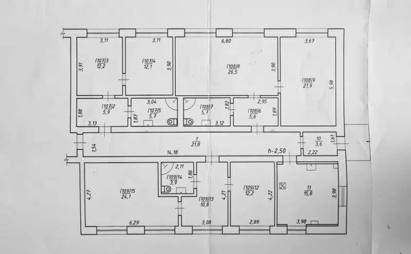 Продам 190кв.м красная линия,  отдельный вход