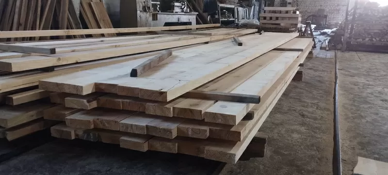 напиляємо  брус та дошку хвойних порід згідно вашому замовленню 2